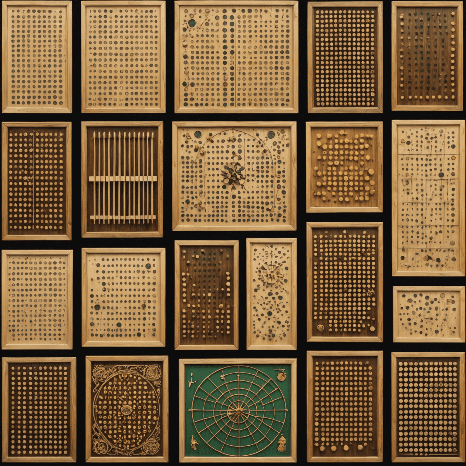 A collage of Plinko boards from different countries, showcasing various designs and cultural elements